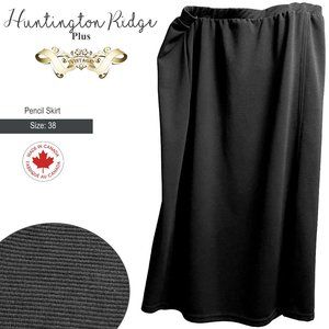 Huntington Plus: Vintage Maxi Pencil Skirt